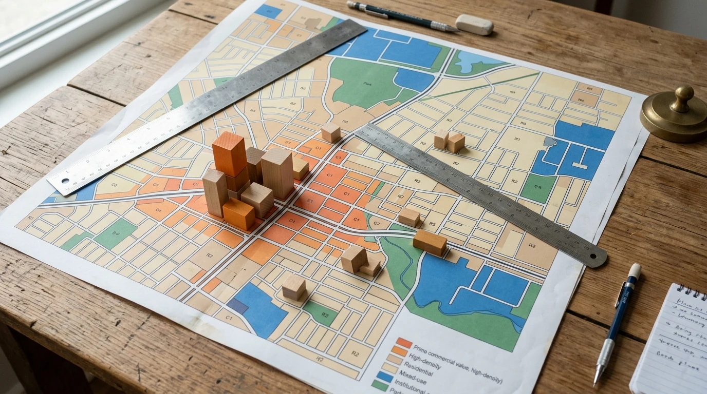 Bürohochhaus mit Glasfassade