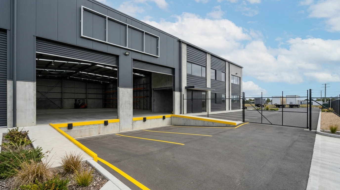 Loading-Dock im Übergabezustand