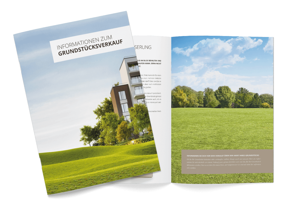 Infobroschüre Grundstück verkaufen