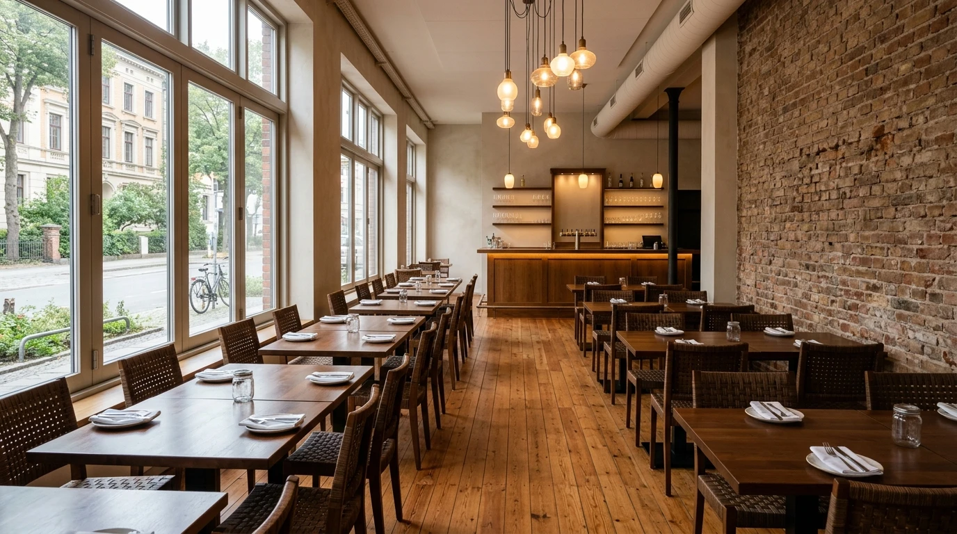 Restaurant im Übergabezustand