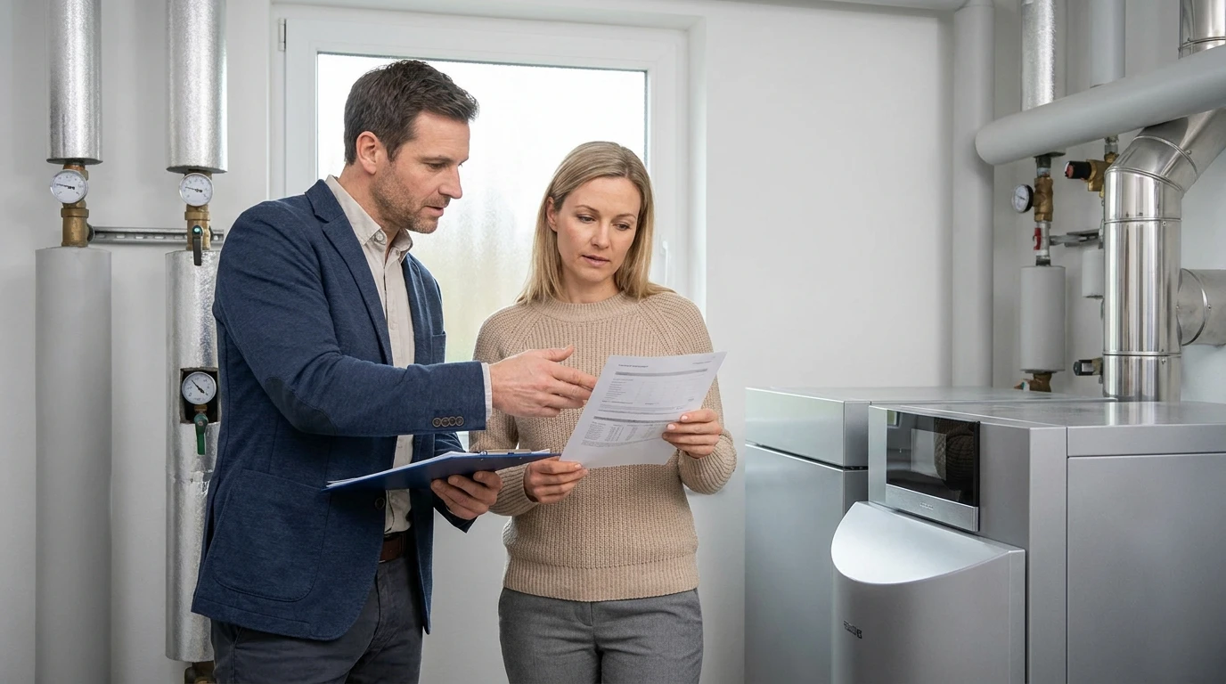 Energieberatung mit Berater